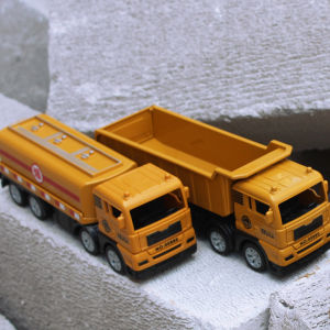 Durable Simulation Concrete Excavator Inertial Engineering Toy Truck