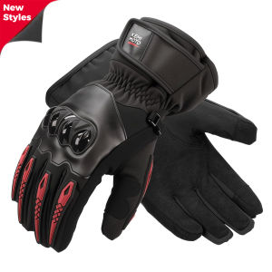 KEMIMOTO Winter Motorcycle Gloves Waterproof Warm Riding Moto Gloves Touchscreen For Motorcycle ATV UTV Snowmobile