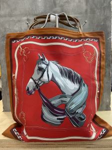 Elegant Silk Twill Single Shoulder Bag Fashionable Chinese Style Old Money Aesthetic Silk Reeling from  Leaves