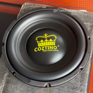 Coztino High-Quality 10-Inch 50mm ASV Coil Slim Shallow Mount Car Subwoofer Speaker