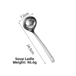 Stainless Thickened Deep Soup Ladle