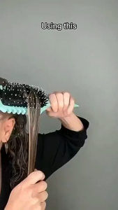 Bounce Curl Define Styling Brush Detangling Hair Brush Tangled Hair Comb Shaping Defining Curls Barber Styling Tool