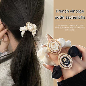 รูปร่างฝรั่งเศสโรสลำไส้เล็กผมวงกลมเด้งสูงผูกลูกเสิร์ฟเชือกผูกสายยางรัดผมหญิงสวมหัว Culolo