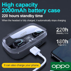 ♥ SFREE Shipping ♥ Tws OPPO X10 Earphone Bluetooth Wireless Headphone Noise Cancell Hifi Stereo Sports Waterproof Earbud Headset Hearing Aids With Mic