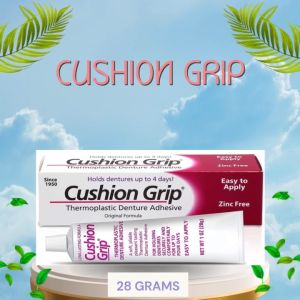 Cushion Grip Thermoplastic Denture Adhesive 28g
