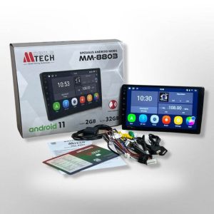 Head Unit Android 10 inch MTECH MM-8803 BBE Ram 2GB 32GB Voice Command 10inch Mobil MM8803 MM 8803 Ram 2 GB 32 GB 2/32