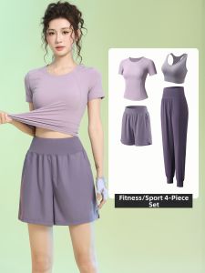 BAISILING | Quick-Dry Loose-Fit Summer Exercise Outfit