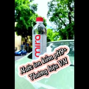 Thùng 24 Chai Nước Uống ION Kiềm Đóng Chai Mira TAV 360ml - Nước ION Kiềm Thái Công Review Hỗ trợ tiêu hoá Trung hoà axit dư thừa