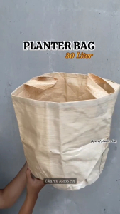Paket 1 Kg isi 11 Pcs Planter Bag 30 Liter ukuran 35x35 Pot Tanaman