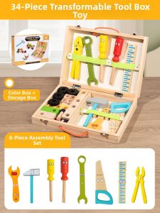 Educational Tool Set Wooden Toy