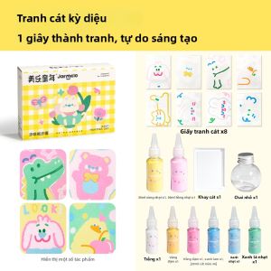 Joan Miro | Đồ Chơi Nghệ Thuật Tranh Cào Phong Cách Cổ Đại Trung Quốc DIY Quà Tặng Sinh Nhật Cho Trẻ Em