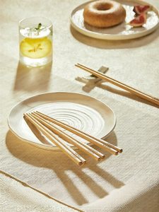 CAROTE | Antibacterial & Mold-Resistant Long Bamboo Chopsticks