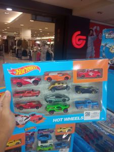 Hotwheel diecast mainan anak viral 1 set 10 mobil sport termurah bahan besi
