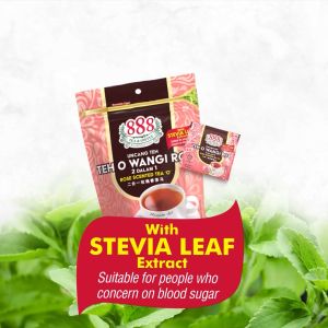 888 2 In 1 Teh-O Wangi Ros - Stevia (2g x 25s) 888 Teh O Wangi 888 Shoes - Lazada