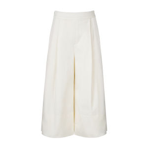 Cropped Loose Drawstring Collar Outfit