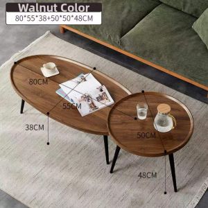 XUANXISHI | Nordic Simple Small Home Living Room Round Coffee Table