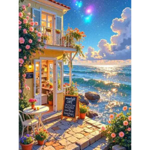 Jigsaw Puzzle Beautiful Sunset Seaside Beach Ocean Landscape Art For Adults Great Weekend Relaxation And Family Fun Gift