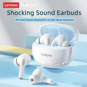 Lenovo | LP5 Pro Original Lenovo TWS Bluetooth Earbuds Wireless Headphones HiFi Stereo Bass Long Battery Gaming Earphones With Microphone