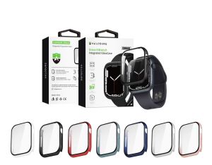 HALOSURE Smart Watch Glass Protective Case For 40mm/41mm/42mm/44mm/45mm/46mm/49mm CORAZA BLACK