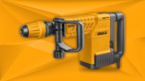 Máy đục bê tông 1500W INGCO PDB15006 lực tác động 6-25J hệ thống chống rung hệ thống mâm cặp SDS-MAX máy phá dỡ 10.5Kgs