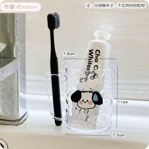 Bình Đựng Kem Đánh Răng Iceberg Dành Cho Nữ Bộ Đồ Vệ Sinh Cá Nhân Bằng Nhựa Kiểu Scandinavia Giá Đựng Chổi Sứ Cao Cấp