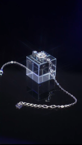 LOVETIA Gelang Luxury Round Bracelet Perhiasan Moissanite Bintang Sertifikat GRA Original XRZ025