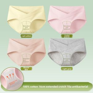 YUNASHA | Antibacterial Extended Waistband Maternity Underwear