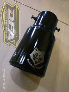 Knalpot srigala tinggal baud truk turbo canter Dyna Isuzu giga dutro Hino ps 125 ps 136 hdx Dump truk turbo