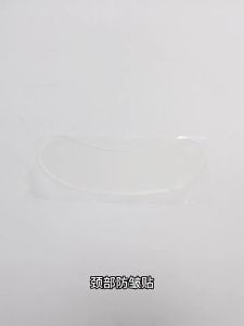 gege bear | Reusable Anti Neck Wrinkle Silicone Patches Non-slip Comfortable Side Sleeping Pads for Night Neck Care