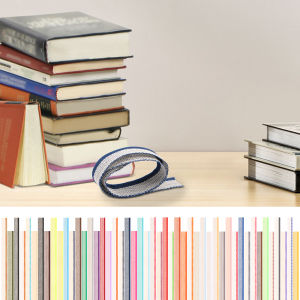 48Pcs Book Binding Headbands Endbands Book Headband Binding Kit 11.8 Inch Cloth Art Binding Supplies for Different Books Binding