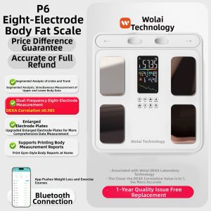 Welland | 8-electrode Smart Body Fat Scale Accurate Weight & Fat Measurement