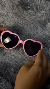 MC KC966 Kacamata Hitam Wanita Kaca Mata Love Wanita Fashion Korean Style Korea Cute Murah Warna Warni