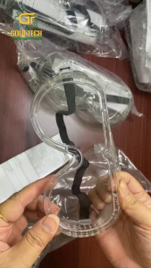 Kính chống hoá chất Superching JG101 tròng polycarbonate chống bụi tia UV kính bảo hộ lao động