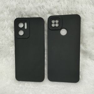 Silikon Xiaomi Redmi 13C Poco C65 Softcase Casing Selikon Macaron Candy Protect Pelindung Pro Camera Full Black/Hitam