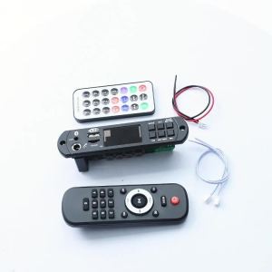 DC 12V Car MP3 Bluetooth 5.3 Audio Receiver Decoding Module FM Radio Motherboard Audio MP3 WMA Decoder Board With Amplifier