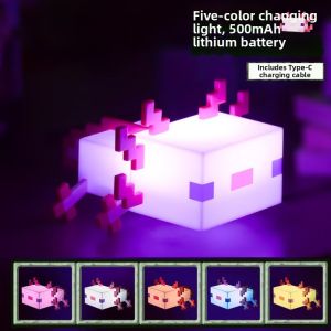 Minecraft Diamond Sword Model Desk Lamp 3D Night Light Gift