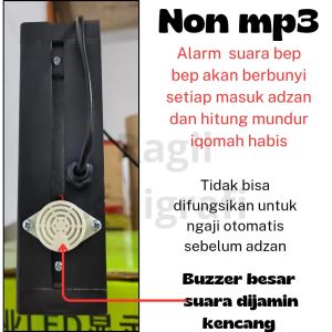 Jam sholat digital ukuran 100 x 20 cm -jam digital masjid full color ukuran 100 x 20 jws p5 RGB