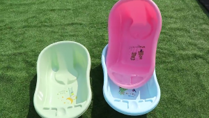 อ่างอาบน้ำเด็ก ขนาดใหญ่พิเศษ กะละมังอาบน้ำเด็ก พลาสติกดีมากแข็งแรงไม่แตกง่าย