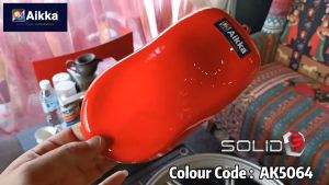 AIKKA AK5064 Red AF | Solid Series | Automotive Color 2K Car Paint Motor Aerosol Cat Bancuh Kereta DIY