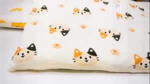 Gối mỏng sơ sinh Muslin mềm mại