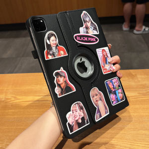 🔥ส่งจากไทย🔥Lisa สติ๊กเกอร์ เคส for iPad 2025 11 Gen11 10 9 8 10.2 2024 pro 11 เคสไอแพด Air4 5 6 10.9 Case การหมุน 360