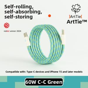 Candysign | Magnetic Fast Charging Type C Braided Data Cable