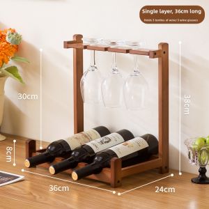 Wine Display Rack Tabletop Multi-level