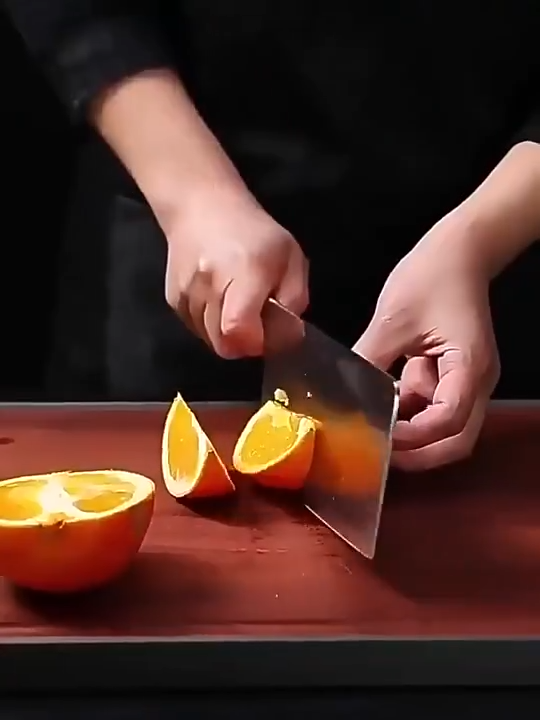 Premium Ebony Wood & 304 Stainless Steel Kitchen cutting board Dual-Sided Antibacterial Non-slip Multiple Sizes M/L/XL