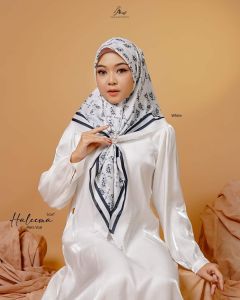 Best seller Jilbab hijab kerudung  krudung segiempat scarf daily adem halus polos dewasa terbaru terlaris terkini modern kekinian murah viral 2025 haleema scarf Arrafi laser cut adem mudah di bentuk cantik bahan voal glowing cantik bayar di tempat COD