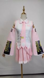 Anime Vocaloid Miku Cosplay Costume Dress Wig Beginner Future Kawaii Cosplay Outfits Halloween