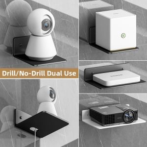 Wall Mounted Drill-free Shelf Bracket