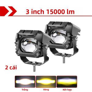 Đèn CO LIGHT Phụ Trợ Xe Máy Đèn Pha LED Đèn Sương Mù Offroad Đèn Angel Eyes Đèn Chiếu Sáng Di Động Đèn Lái Xe 6500K IP68