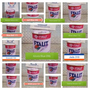 Ftalit Cat besi Dan Kayu Sintetic 1 kg Berbagai Warna