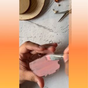 Acrylic Sheet Keychain for Round Square Hexagon Love Shape Key Chain Sheet Jewelry DIY